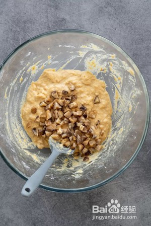 南瓜栗子玛芬的做法