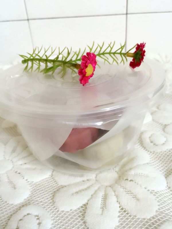 板栗馅儿冰皮月饼