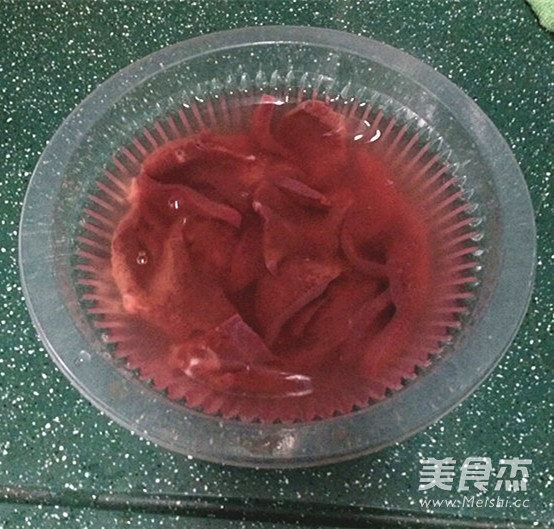 辣椒炒猪肝的做法