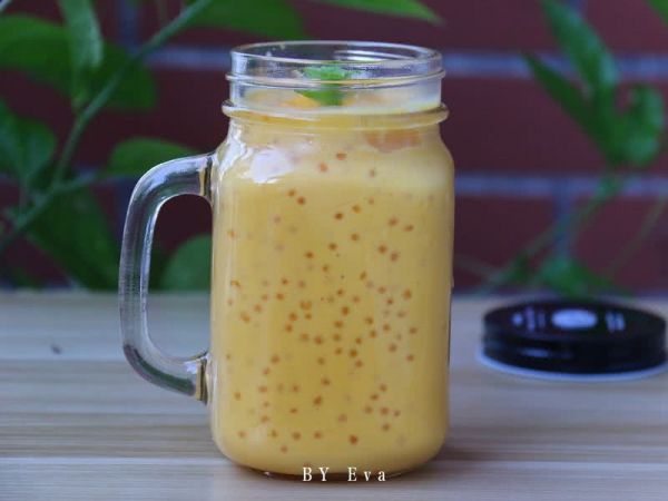 椰浆芒果西米露