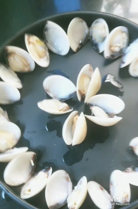 白贝蒸蛋简单做法