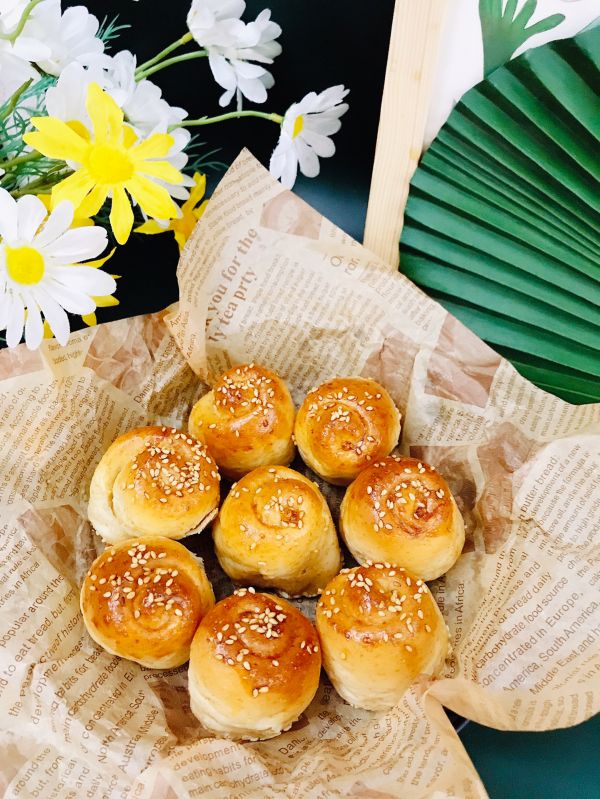 脆底蜂蜜小面包