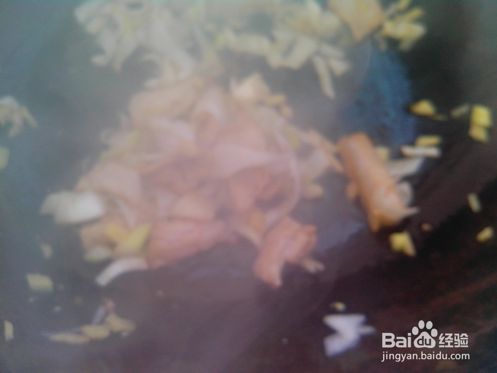 白菜木耳炒肉片的做法—家常白菜木耳炒肉片