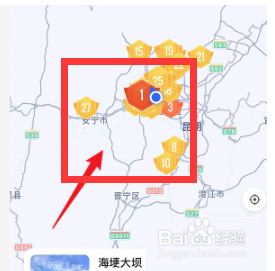 高德地图怎么显示出游地图
