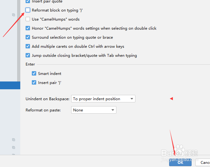 DataGrip怎么关闭键入时重新格式化块