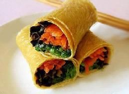 素菜系列——腐皮卷