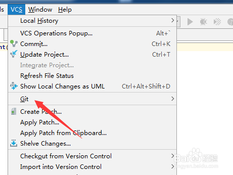 pycharm中git怎么代码compare with查看版本信息