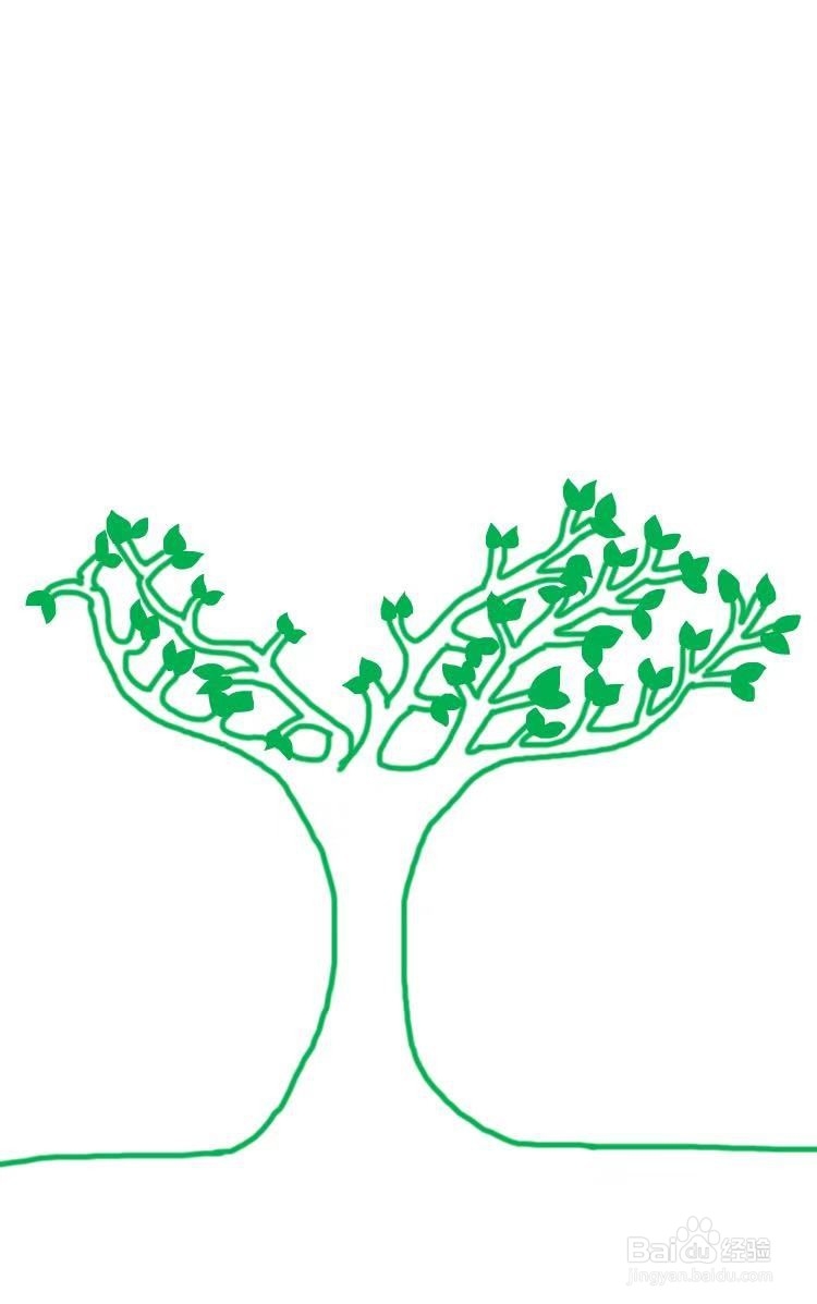 简笔画教程之大树