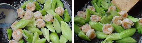 翡翠虾仁的做法
