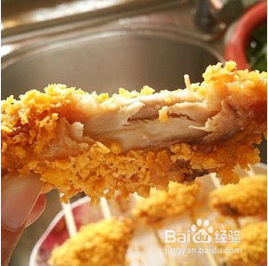 无油无烟微波炉版薯鸡炸鸡翅