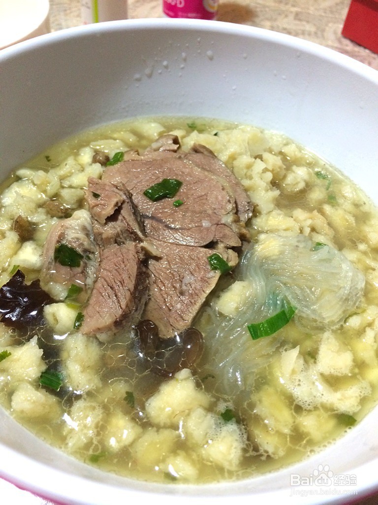 羊肉泡馍的做法