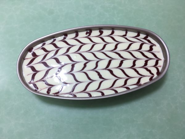 拉花轻乳酪蛋糕