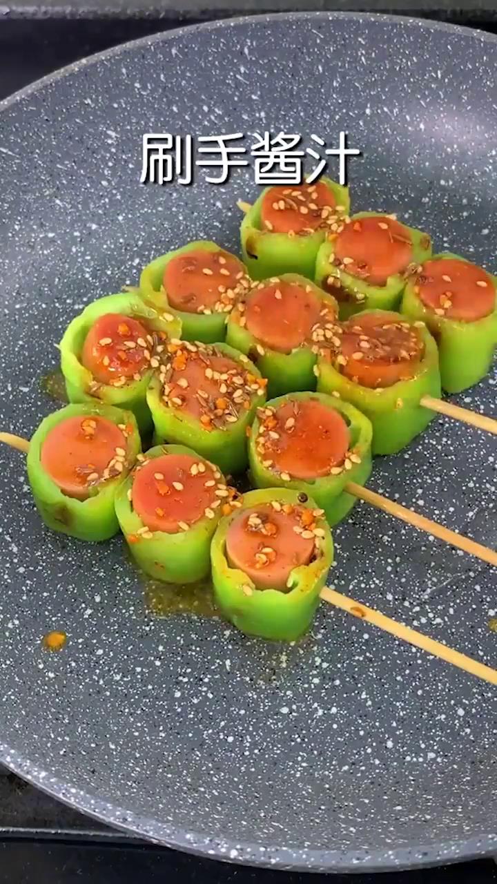 尖椒火腿怎么做