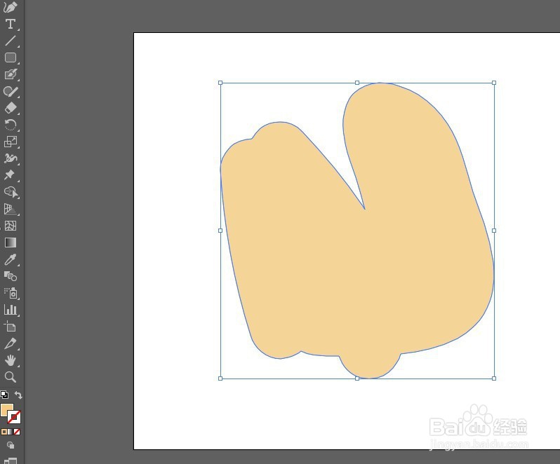 AI如何快速制作出块面效果