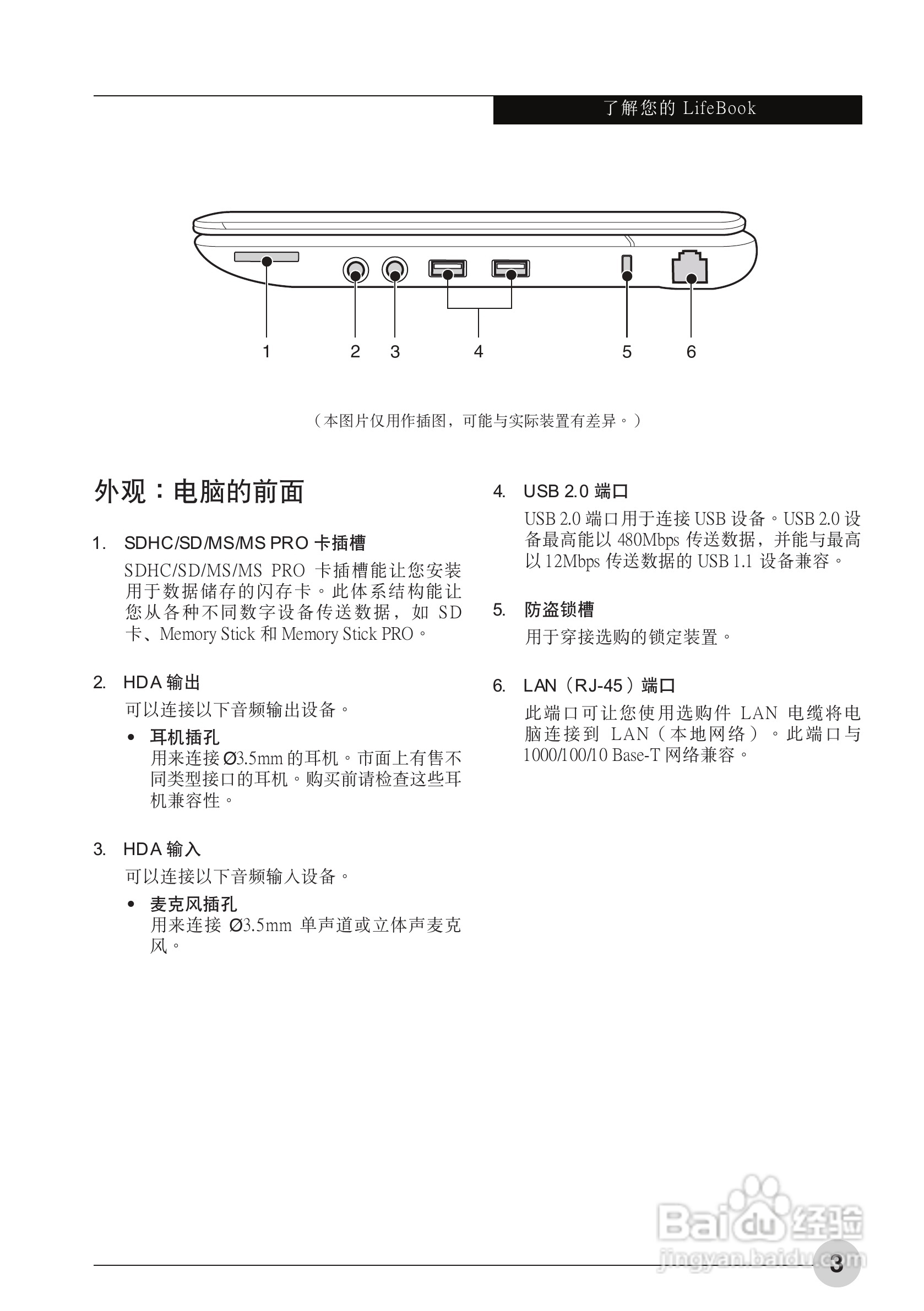 富士通P3110笔记本电脑使用说明书:[1]