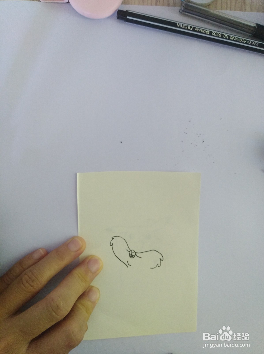 简笔画-画小白兔