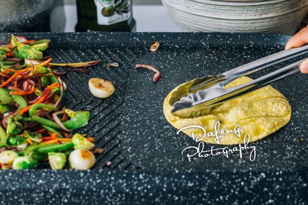 青酱雪花牛肉卷饼