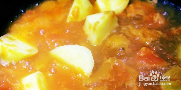 西红柿土豆汤的做法