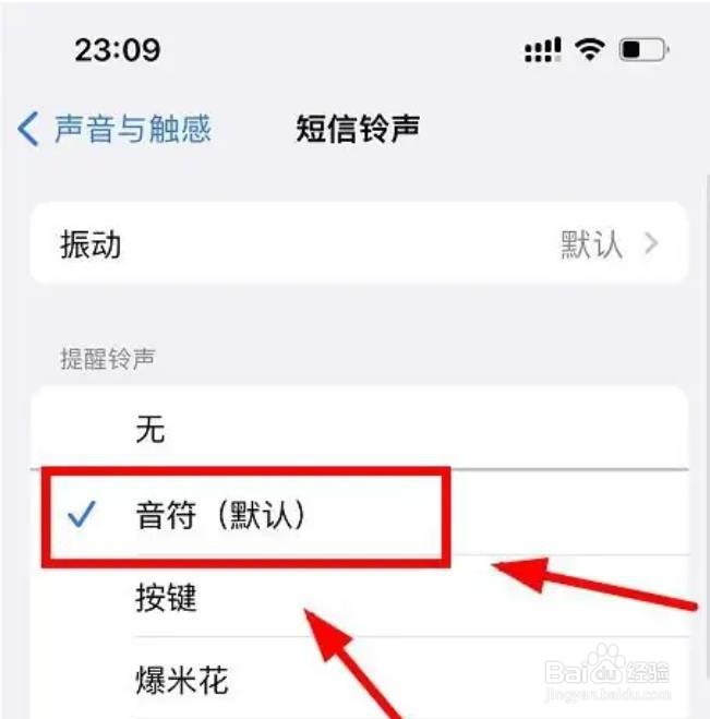 iPhone13如何设置短信铃声？