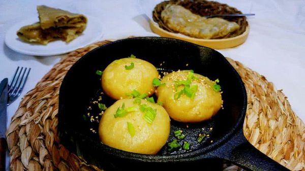 蒸饼煎包藏虎皮