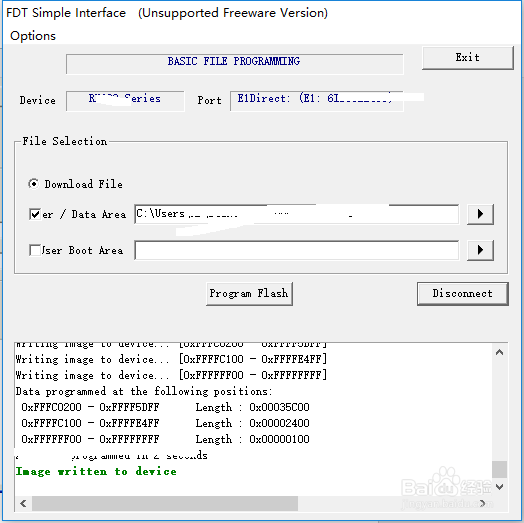 瑞萨烧写工具renesas flash programmer怎样用