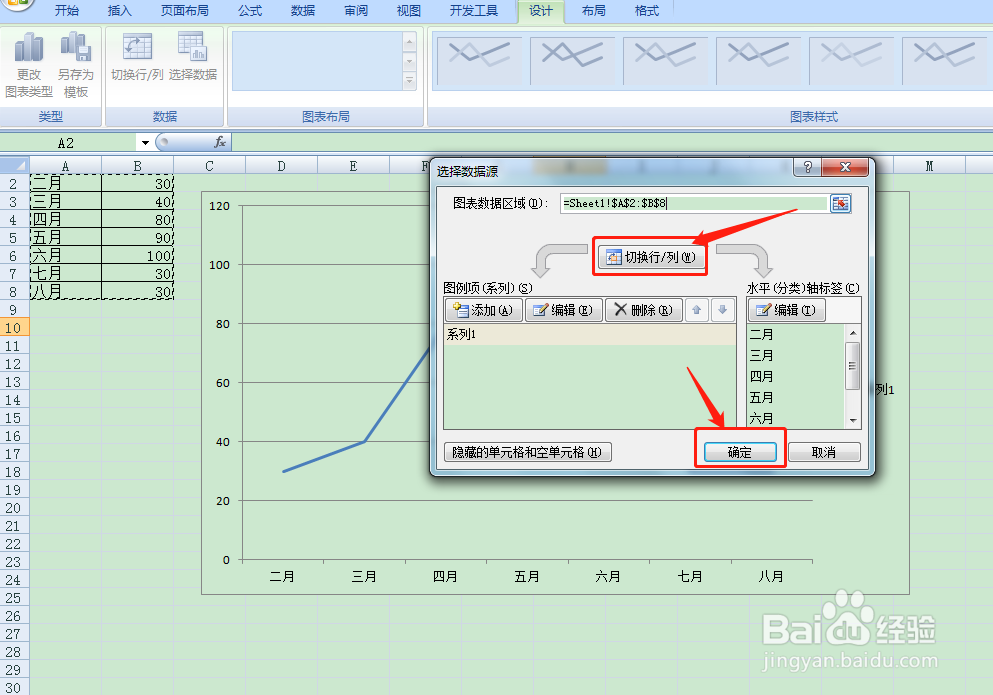 用Excel如何快速制作折线图