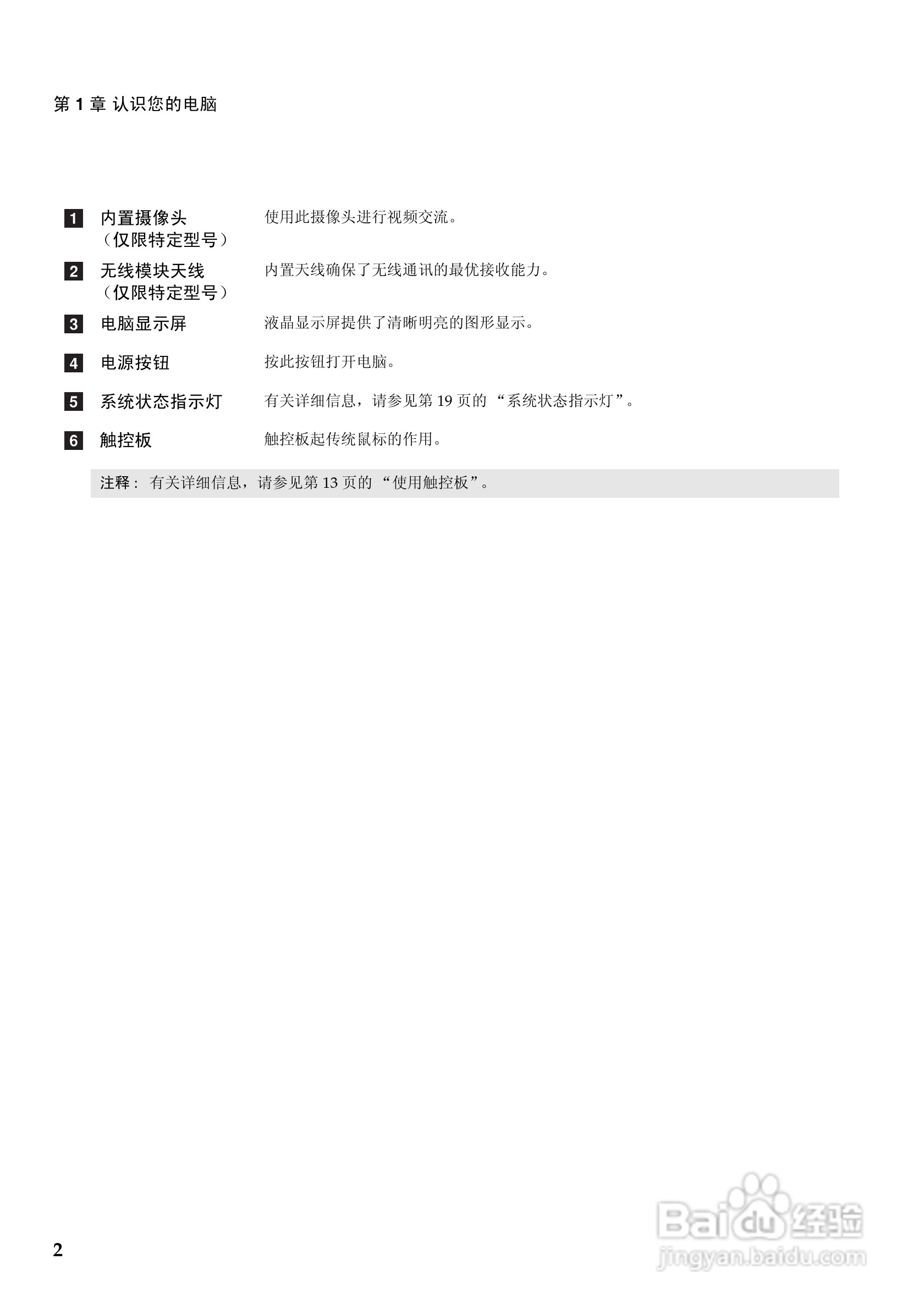 Lenovo联想U300s笔记本电脑说明书:[1]