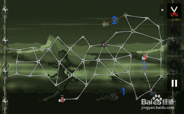 手机游戏贪婪的蜘蛛candy feast第6关三星攻略