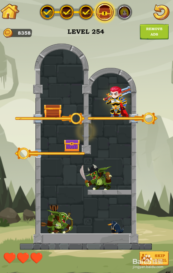 Super Hero Rescue的Level 254怎样过关