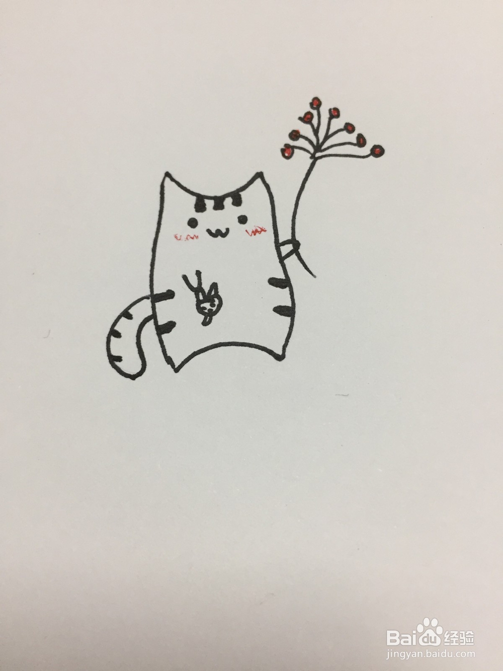 猫咪的可爱画法