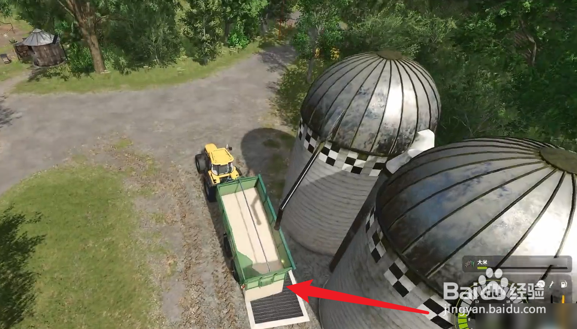 模拟农场25怎么储存作物