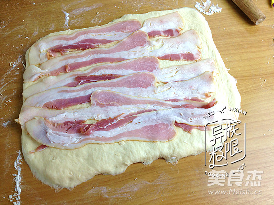培根面包的做法