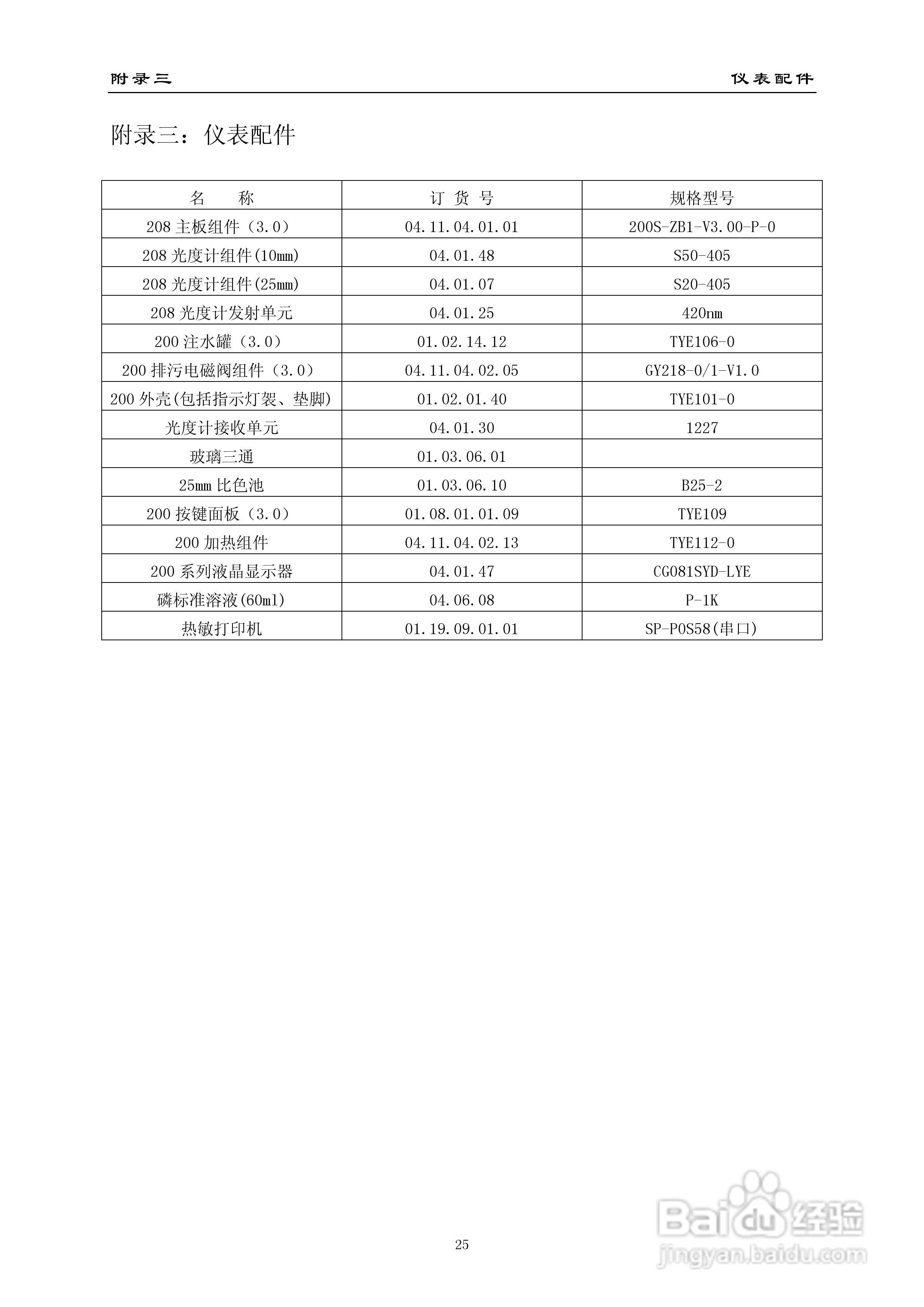 HK-208磷酸根分析仪使用说明书:[3]
