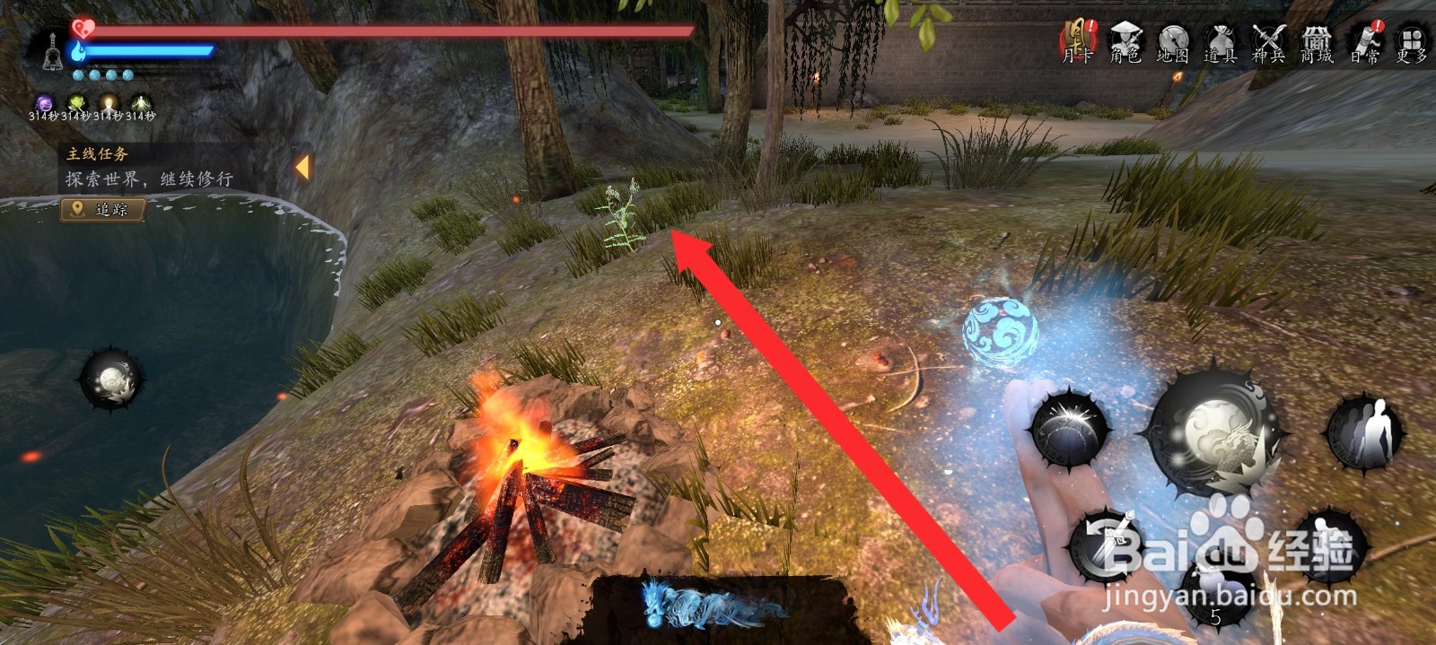 捕盗行纪如何获取到2株甘草药材