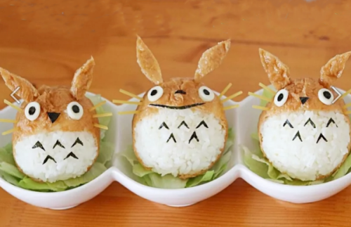 可可爱爱的龙猫饭团