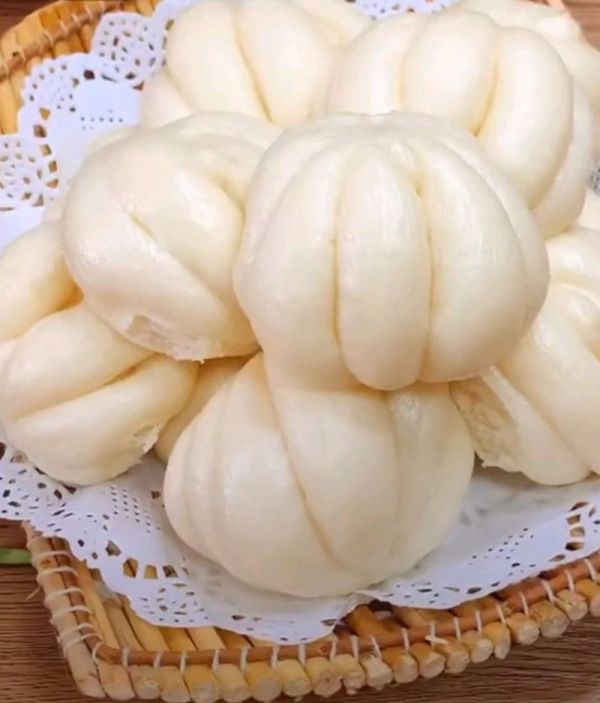 奶香空竹小馒头