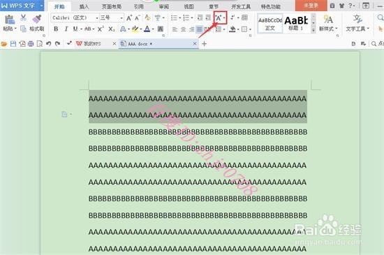 WPS文字如何设置双行合一