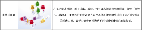 常用真空采血管的分类
