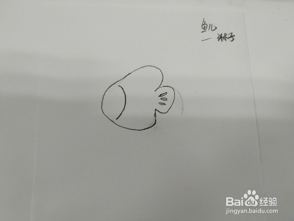 卡通小鱼简笔画怎么画