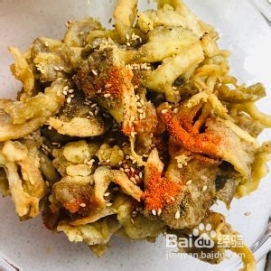 椒盐蘑菇超好吃的下酒菜