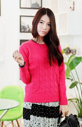 扮靓又省钱挑款喜庆毛衣过新年