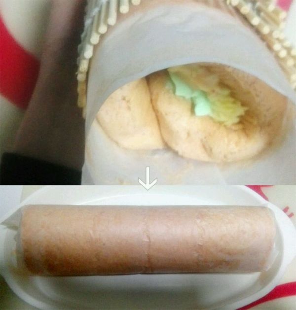 奶油戚风蛋糕卷