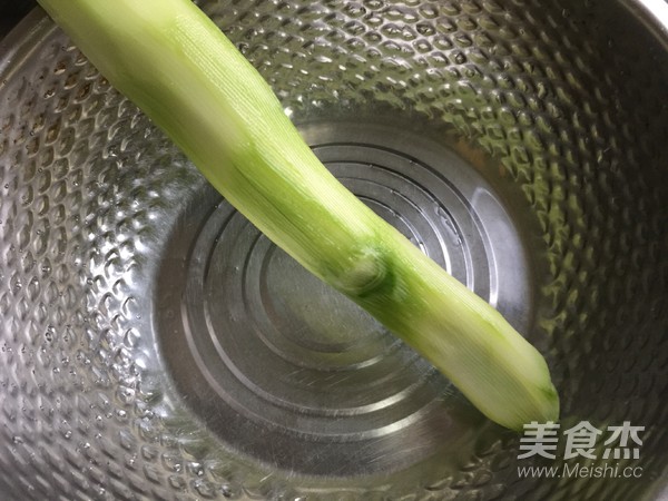 白灼芥蓝金针菇