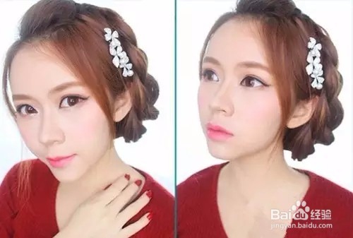 教你编四股辫，让发型多点新意！