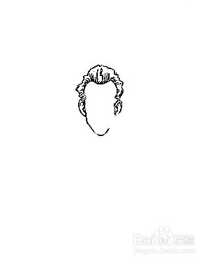 简笔画动漫人物七龙珠巴主持人的画法