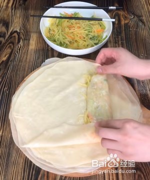 家常土豆丝卷饼