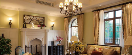 家庭中央空调分为哪些特点