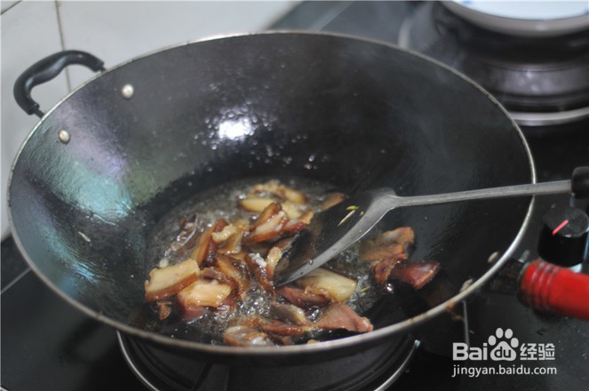 教你做笋干炒腊肉