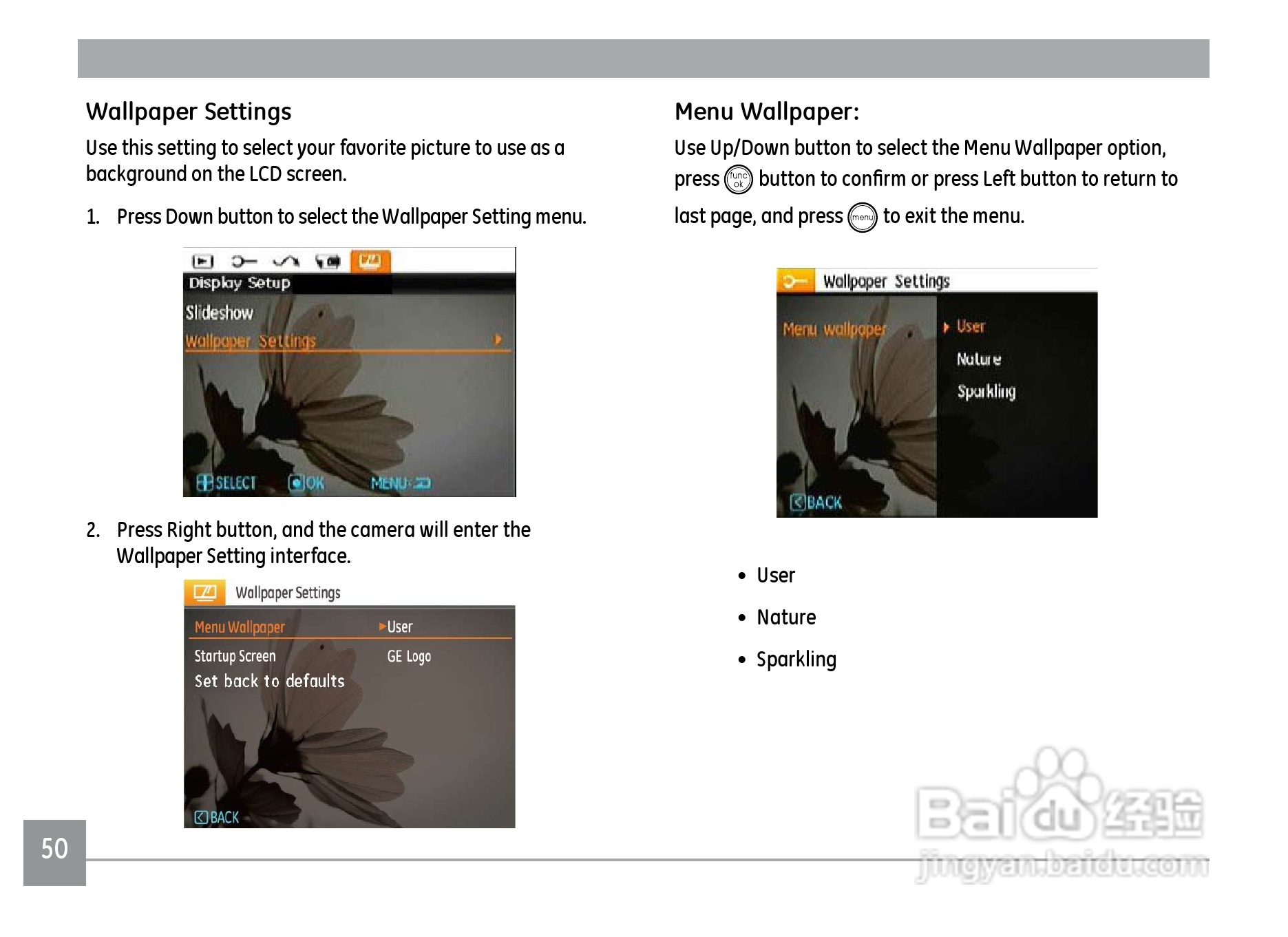 GE通用C1033数码相机说明书:[6]