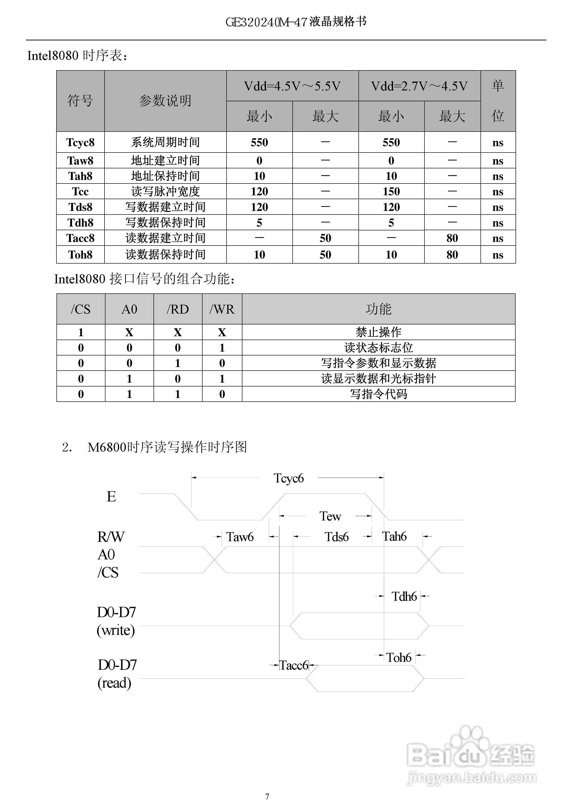 GE320240M-47液晶显示模块使用手册:[1]